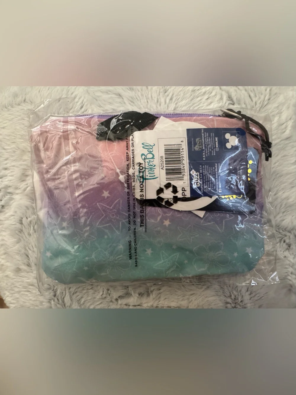 Wondapop Disney Tinker Bell Never Grow Up Fanny Pack